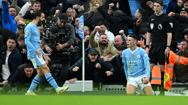 Foden schießt City zum Sieg im Manchester-Derby