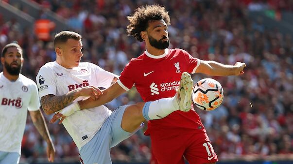 Aston Villa gleicht in wildem Spiel gegen Liverpool spät aus