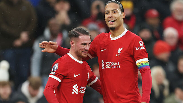 Sieben Tore! Liverpool feiert spektakulären Heimsieg