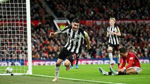 Furioses Newcastle kickt Manchester United aus dem EFL-Cup