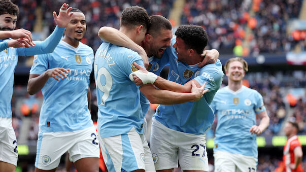 Manchester City legt im Titelkampf gegen Luton vor