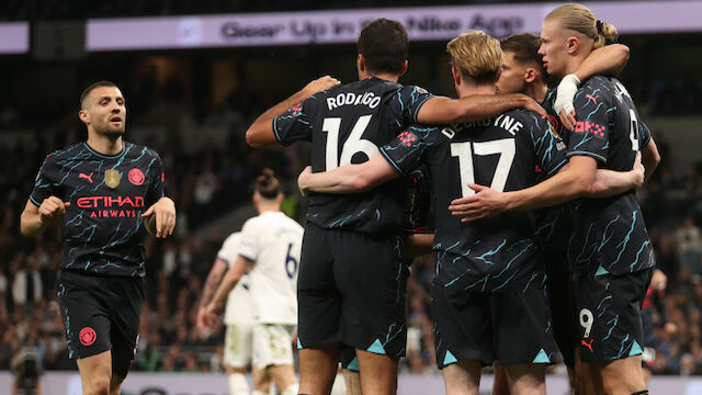 City legt im Titelkampf mit knappem Sieg über Tottenham vor