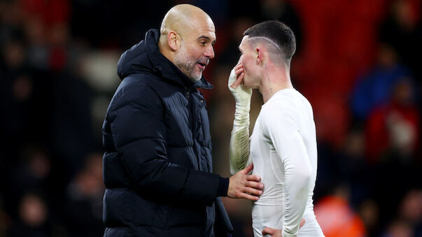 Guardiola adelt Foden: 