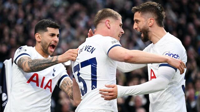 Platz vier! Tottenham Hotspur gewinnt gegen Abstiegskandidat