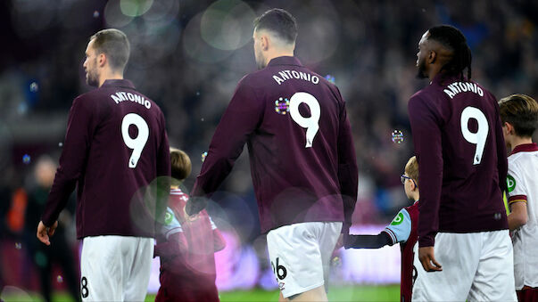 West-Ham-Profis erinnern an Antonio: 