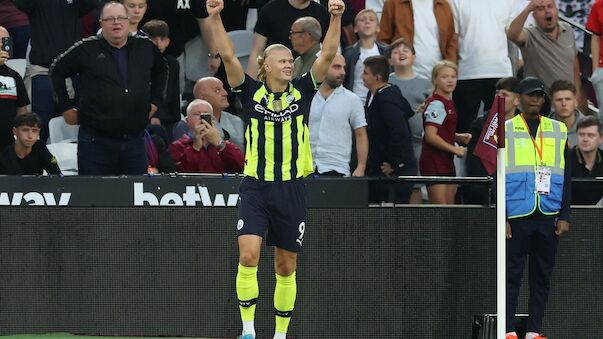 Haaland beschert Manchester City drei Punkte in London