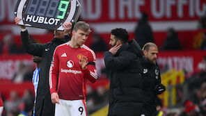 Höjlund-Abgang? United-Coach von ihm nicht überzeugt