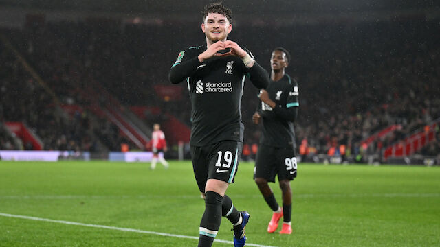 EFL Cup: Liverpool bleibt auf Kurs Titelverteidigung