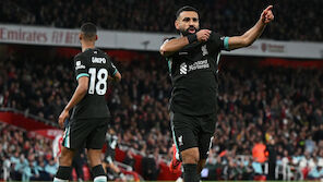 Dank Salah! Liverpool verhindert Niederlage bei Arsenal