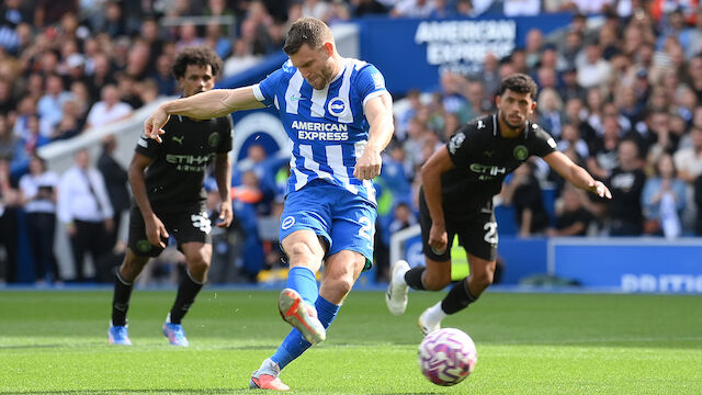 Brighton fügt Manchester City die zweite Pleite in Folge zu