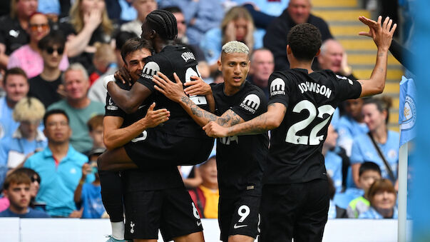 Tottenham fügt ManCity die erste Niederlage zu