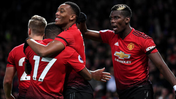 Manchester United gewinnt gegen Everton