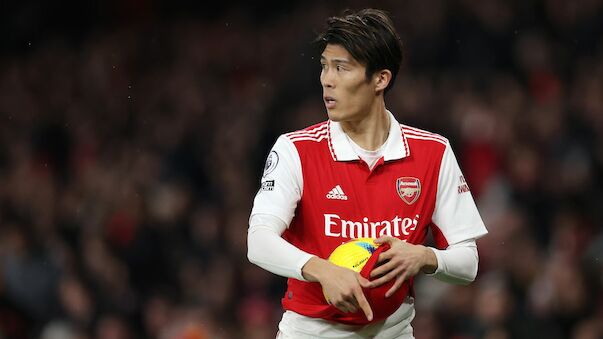 Saison-Aus für Arsenals Takehiro Tomiyasu