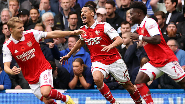 Arsenal schießt sich im Derby gegen Chelsea wieder an Spitze