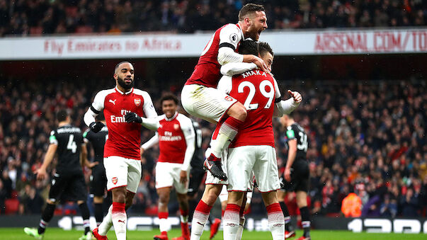 Arsenal schießt sich aus der Krise