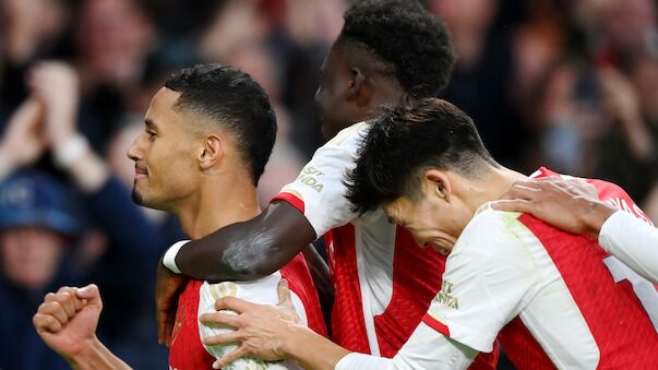 Arsenal zieht nach Pflichtsieg mit Manchester City gleich