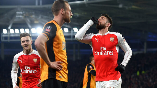 Trotz Verletzungen: Arsenal im FA Cup weiter