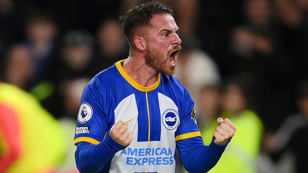 Brighton schockt Manchester United mit Last-Minute-Sieg