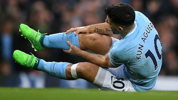 Knie-Operation bei Sergio Aguero