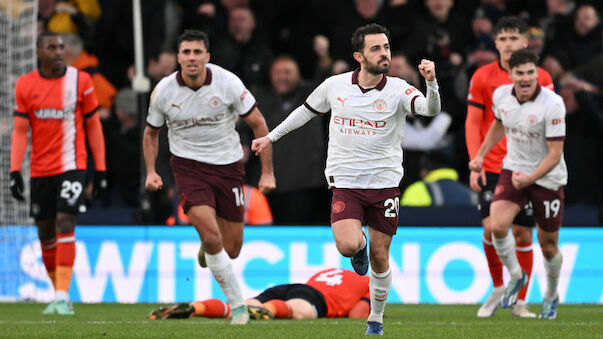 Luton bringt Manchester City fast ins Straucheln