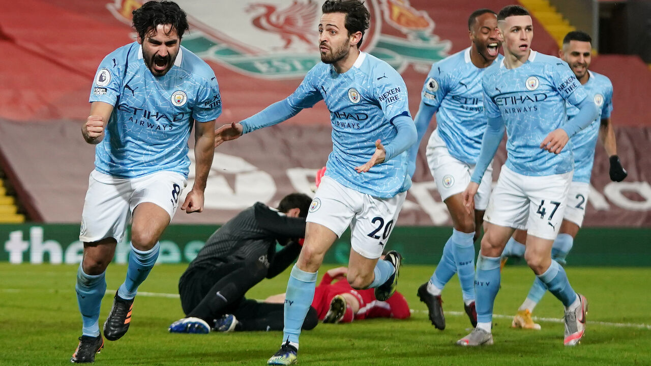 Premier League: Manchester City schießt im Top-Spiel ...