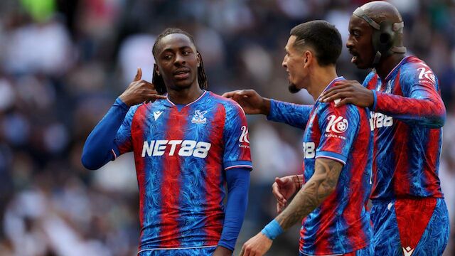 Eze-Doppelpack führt Crystal Palace zu Sieg über Spurs