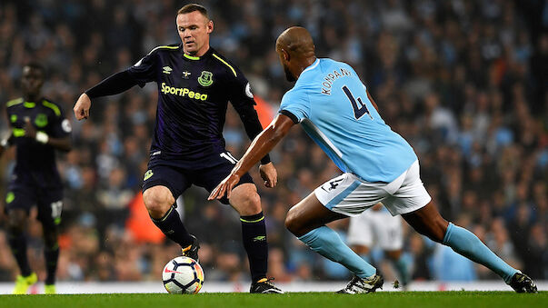 200. Rooney-Tor bei Remis gegen Manchester City