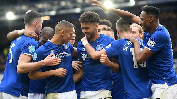 Everton weiter an den EC-Plätzen dran