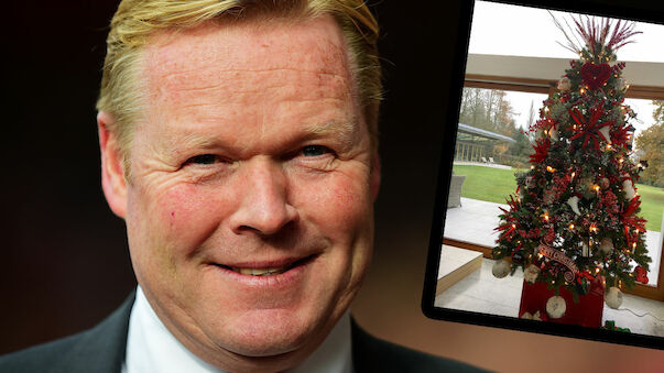 Koeman: Fan-Scharmützel wegen Christbaum-Deko