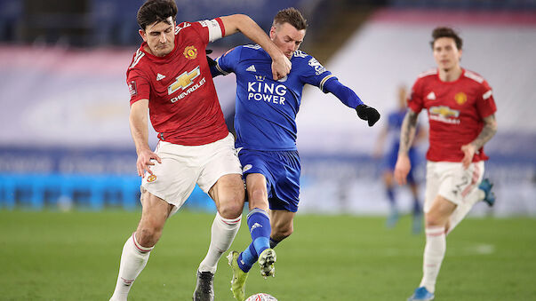 Leicester wirft Man United aus dem FA-Cup