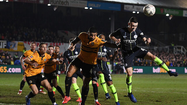 FA Cup: ManCity beendet Newport-Märchen