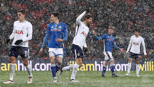 Tottenham gewinnt Achtelfinal-Replay klar