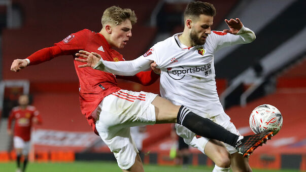 Manchester United wirft Bachmann aus FA Cup