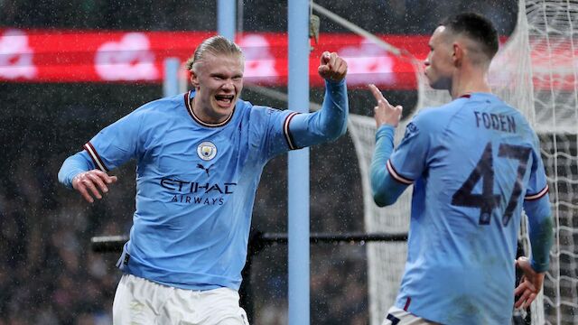 Haaland überragt erneut! ManCity locker im FA-Cup-Halbfinale