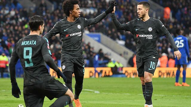Chelsea mühevoll im FA-Cup-Semifinale
