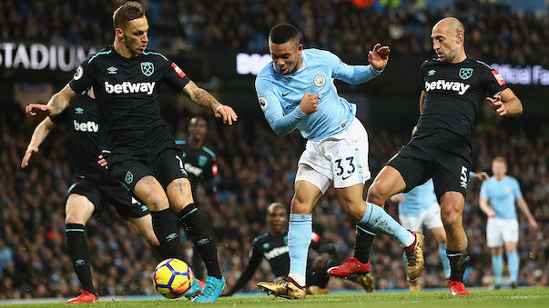 Manchester City schlägt Arnautovic-Klub West Ham
