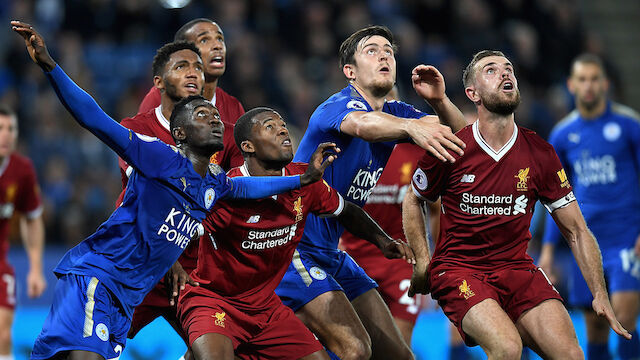 Liverpool biegt Leicester City