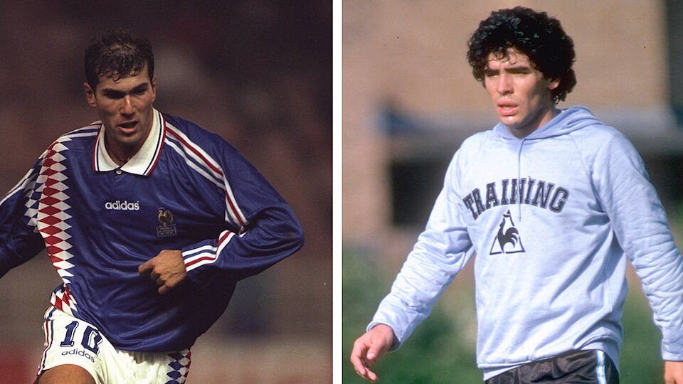 Die gescheiterten Transfers von Zidane, Maradona und Co. Diashow