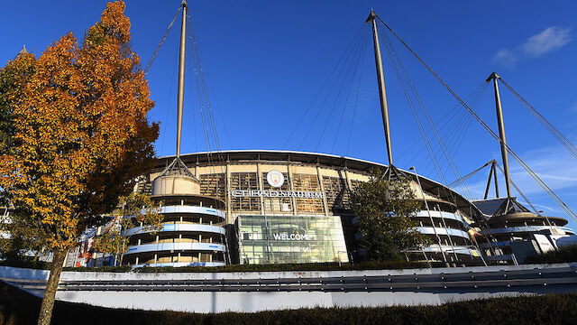 ManCity-Stadion evakuiert