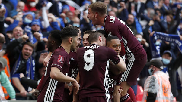 Leicester holt ersten FA Cup der Vereinsgeschichte