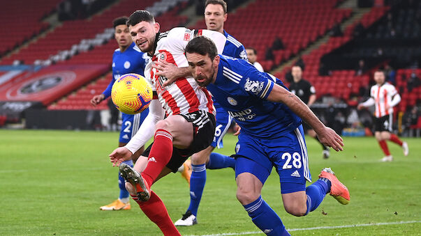 Leicester biegt Schlusslicht Last-Minute