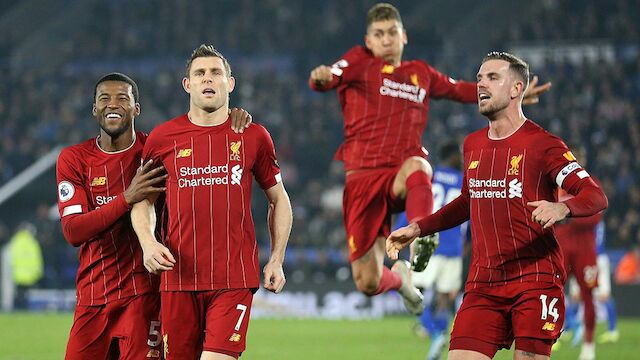 Liverpool demütigt Leicester und eilt davon