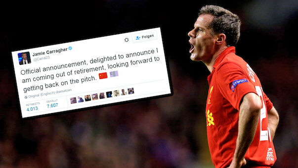 Comeback?! Carragher wird Streich gespielt