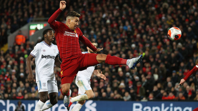 Liverpool gewinnt Schlagabtausch gegen West Ham