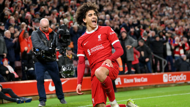 Youngster schießen Liverpool ins FA-Cup-Viertelfinale