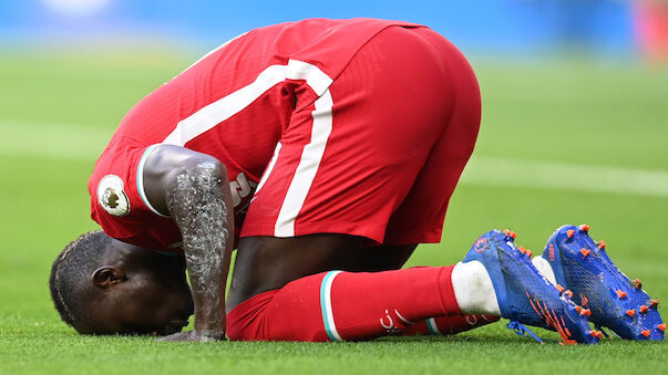 Auch Sadio Mane mit Covid-19 infiziert