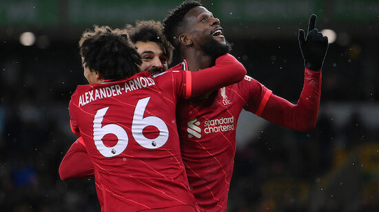 Last-Minute-Tabellenführung für Liverpool
