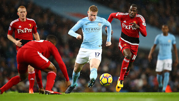 Manchester City gegen Watford souverän