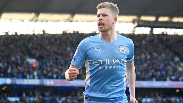 Premier League: De Bruyne ist Spieler der Saison