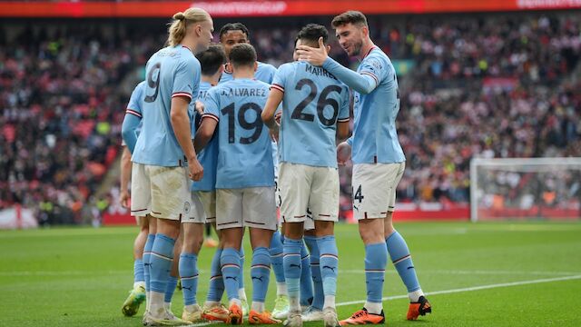 FA-Cup-Finale: ManCity vor nächstem Schritt Richtung Triple
